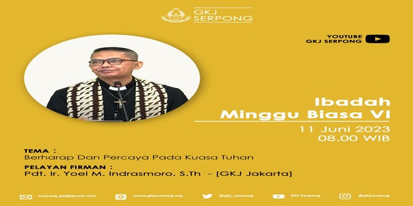 Berharap Dan Percaya Pada Kuasa Tuhan